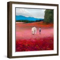 Meadow Walk-Nancy Tillman-Framed Art Print