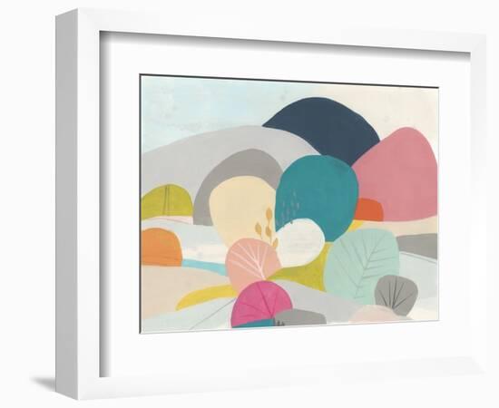 Meadow Whimsy II-June Erica Vess-Framed Art Print
