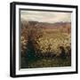 Meadow with Flowers, 1900-1903-Giuseppe Pelizza da volpedo-Framed Giclee Print