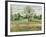 Meadow with Grey Horse, Eragny, 1893-Camille Pissarro-Framed Giclee Print