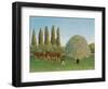 Meadowland (The Pasture)-Henri Rousseau-Framed Giclee Print