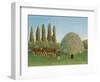 Meadowland (The Pasture)-Henri Rousseau-Framed Giclee Print