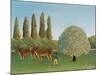 Meadowland (The Pasture)-Henri Rousseau-Mounted Giclee Print