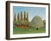 Meadowland (The Pasture)-Henri Rousseau-Framed Giclee Print