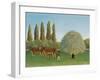 Meadowland (The Pasture)-Henri Rousseau-Framed Giclee Print