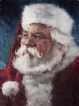 santa2-Meadowpaint-Framed Giclee Print