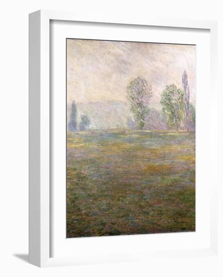 Meadows at Giverny, 1888-Claude Monet-Framed Giclee Print