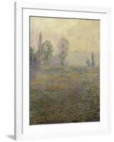 Meadows at Giverny-Claude Monet-Framed Art Print