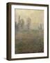 Meadows at Giverny-Claude Monet-Framed Art Print