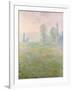 Meadows in Giverny, 1888-Claude Monet-Framed Giclee Print