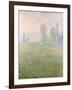 Meadows in Giverny, 1888-Claude Monet-Framed Giclee Print