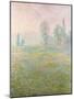 Meadows in Giverny, 1888-Claude Monet-Mounted Giclee Print