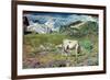 Meadows in Spring-Giovanni Segantini-Framed Giclee Print