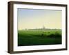 Meadows near Greifswald-Caspar David Friedrich-Framed Giclee Print