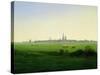 Meadows near Greifswald-Caspar David Friedrich-Stretched Canvas