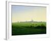 Meadows near Greifswald-Caspar David Friedrich-Framed Giclee Print