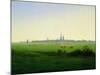 Meadows near Greifswald-Caspar David Friedrich-Mounted Giclee Print