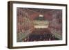 Meal at the San Benedetto Theatre-Gabriele Bella-Framed Giclee Print