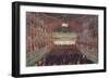 Meal at the San Benedetto Theatre-Gabriele Bella-Framed Giclee Print