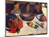 Meal, Bananas-Paul Gauguin-Mounted Art Print
