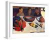 Meal, Bananas-Paul Gauguin-Framed Art Print