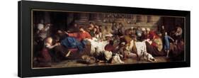 Meal in the House of Simon-Pierre Subleyras-Framed Giclee Print