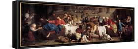 Meal in the House of Simon-Pierre Subleyras-Framed Stretched Canvas