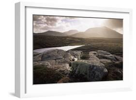Mealisval Hill, West Coast, Isle of Lewis, Outer Hebrides, Scotland, United Kingdom, Europe-Patrick Dieudonne-Framed Photographic Print