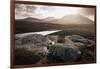 Mealisval Hill, West Coast, Isle of Lewis, Outer Hebrides, Scotland, United Kingdom, Europe-Patrick Dieudonne-Framed Photographic Print