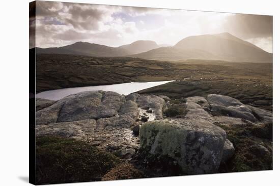 Mealisval Hill, West Coast, Isle of Lewis, Outer Hebrides, Scotland, United Kingdom, Europe-Patrick Dieudonne-Stretched Canvas