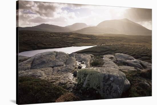 Mealisval Hill, West Coast, Isle of Lewis, Outer Hebrides, Scotland, United Kingdom, Europe-Patrick Dieudonne-Stretched Canvas