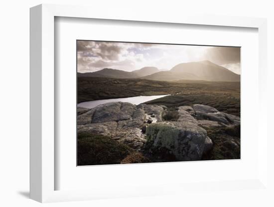 Mealisval Hill, West Coast, Isle of Lewis, Outer Hebrides, Scotland, United Kingdom, Europe-Patrick Dieudonne-Framed Photographic Print