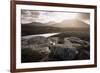 Mealisval Hill, West Coast, Isle of Lewis, Outer Hebrides, Scotland, United Kingdom, Europe-Patrick Dieudonne-Framed Photographic Print