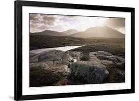 Mealisval Hill, West Coast, Isle of Lewis, Outer Hebrides, Scotland, United Kingdom, Europe-Patrick Dieudonne-Framed Photographic Print