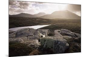 Mealisval Hill, West Coast, Isle of Lewis, Outer Hebrides, Scotland, United Kingdom, Europe-Patrick Dieudonne-Mounted Photographic Print