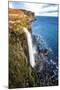 Mealt Falls and Kilt Rock, Isle of Skye, Inner Hebrides, Scotland, United Kingdom, Europe-Karen Deakin-Mounted Photographic Print