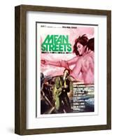 Mean Streets-null-Framed Art Print