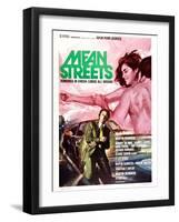 Mean Streets-null-Framed Art Print