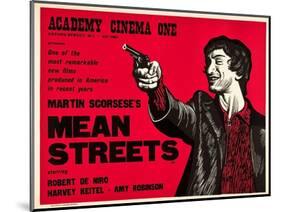 Mean Streets-null-Mounted Art Print