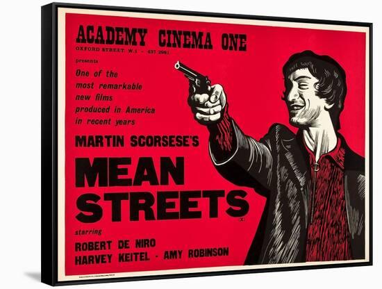 Mean Streets-null-Framed Stretched Canvas