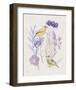 Meander in Violet I-Melissa Wang-Framed Art Print