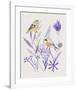 Meander in Violet IV-Melissa Wang-Framed Art Print