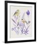 Meander in Violet IV-Melissa Wang-Framed Art Print