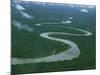 Meandering River, Irian Jaya, Indonesia, Southeast Asia-Leimbach Claire-Mounted Photographic Print