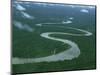 Meandering River, Irian Jaya, Indonesia, Southeast Asia-Leimbach Claire-Mounted Photographic Print