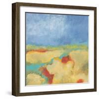 Meandering River-Jan Weiss-Framed Art Print