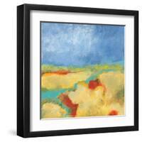 Meandering River-Jan Weiss-Framed Art Print