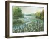 Meandering Stream-null-Framed Art Print