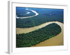 Meandering Tigre River-Layne Kennedy-Framed Photographic Print