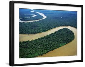 Meandering Tigre River-Layne Kennedy-Framed Photographic Print